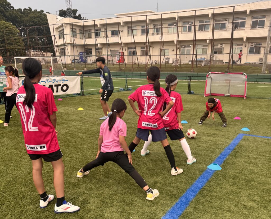 遠藤希々花選手　女子サッカーの普及活動に尽力中！！